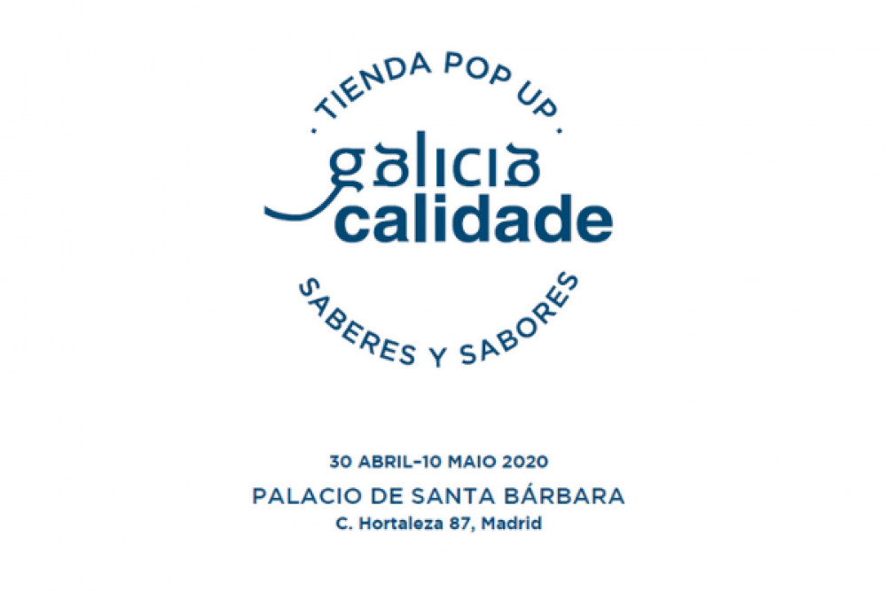 O evento "Pop Up Galicia Calidade - Saberes e Sabores" celebraráse en Madrid do 30 de abril ao 10 de maio